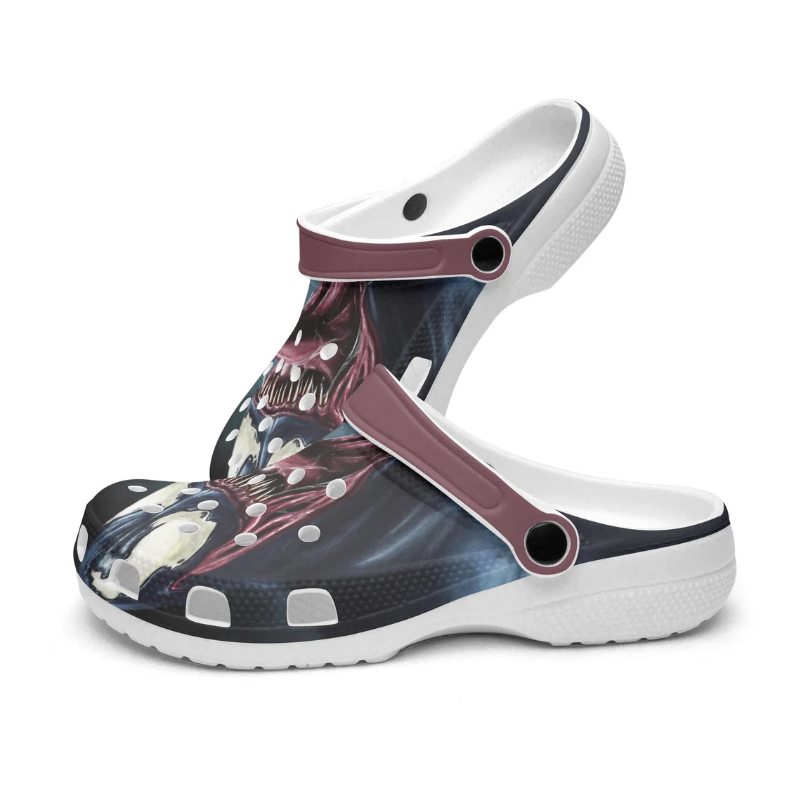 Merchidea Venom Movie Crocs Crocband Shoes Clogs Custom Name For Men Women and Kids