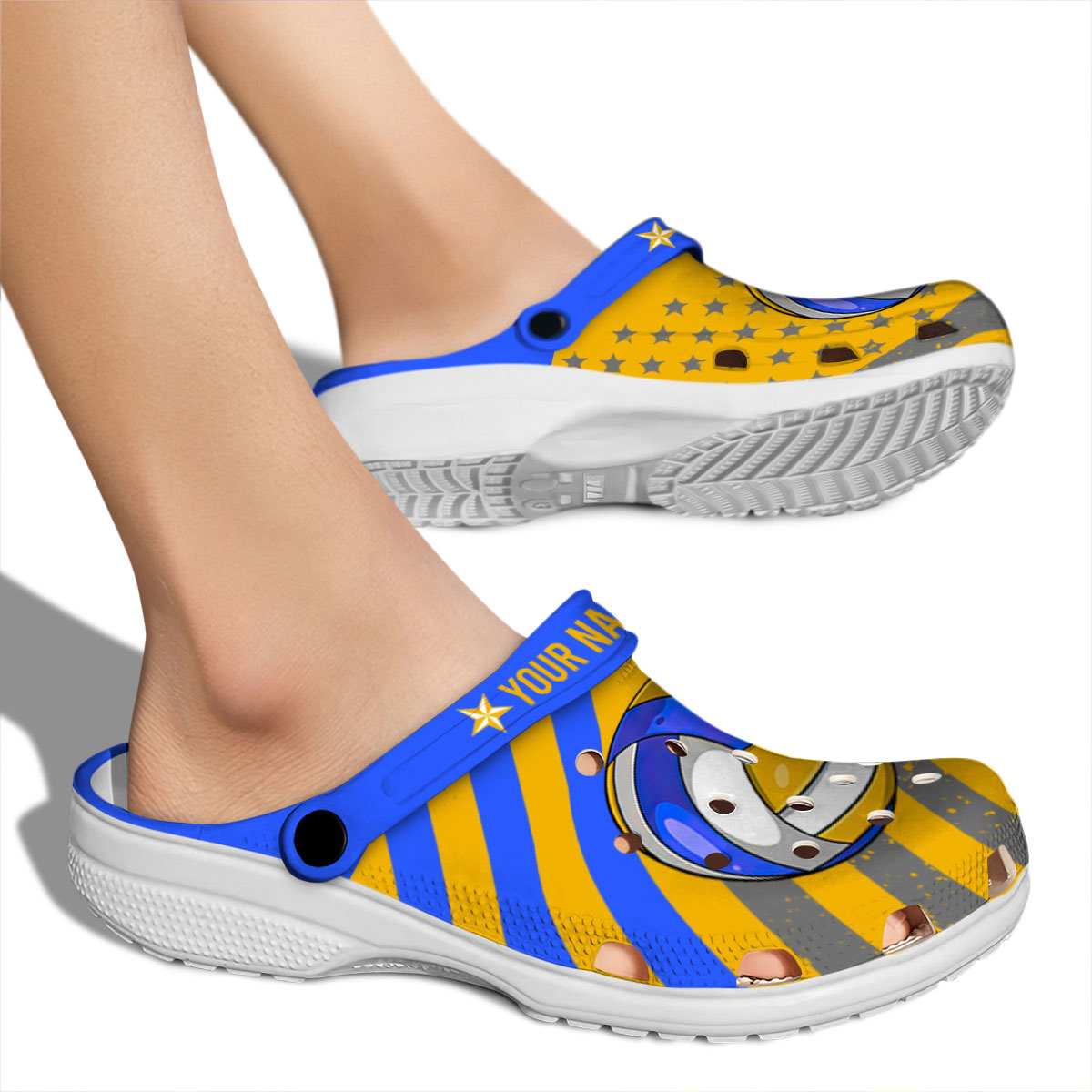 Merchidea Volleyball Sport Crocs Crocband Clogs Shoes Comfortable For Men Women and Kids