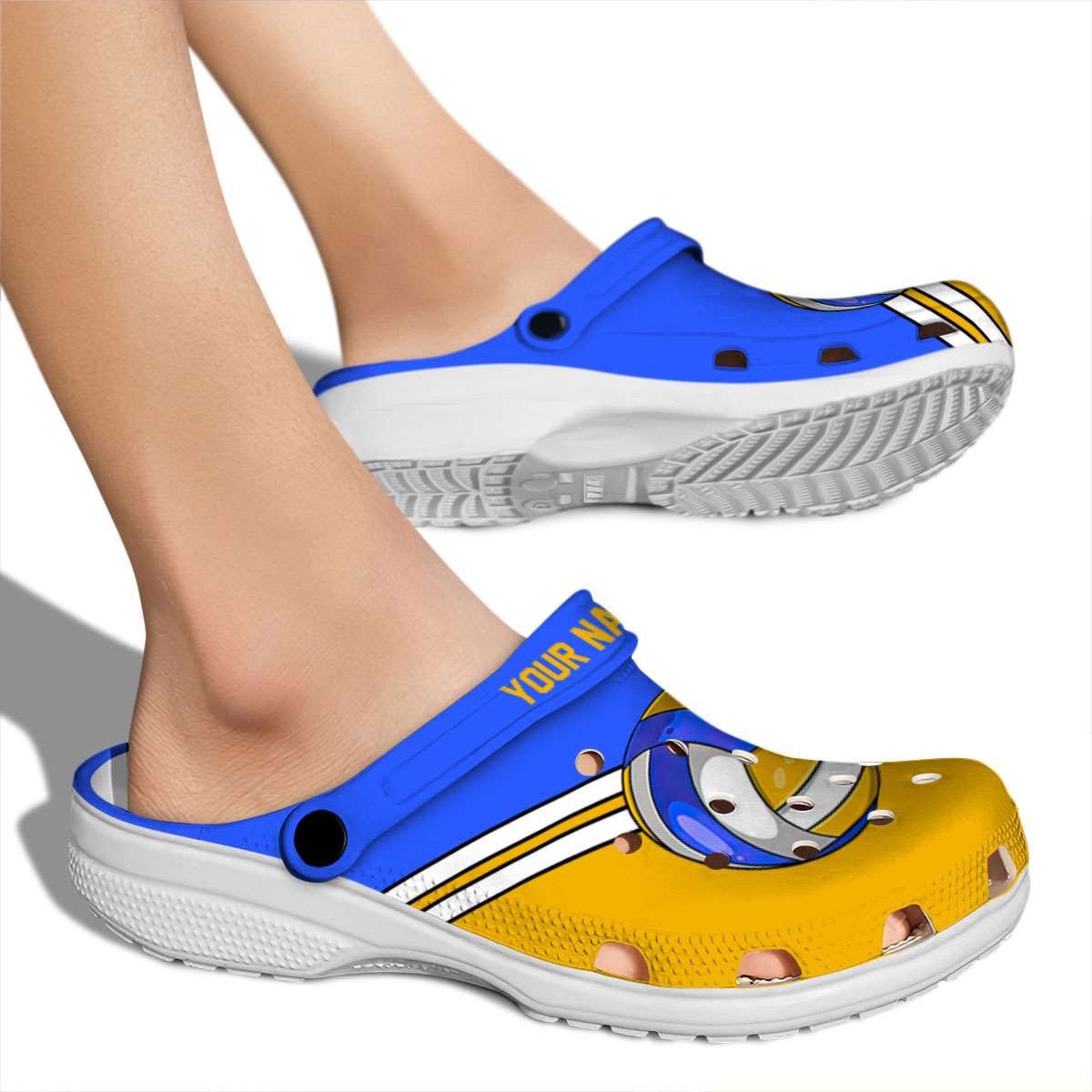 Merchidea Volleyball Sport Crocs Crocband Clogs Shoes Comfortable For Men Women and Kids