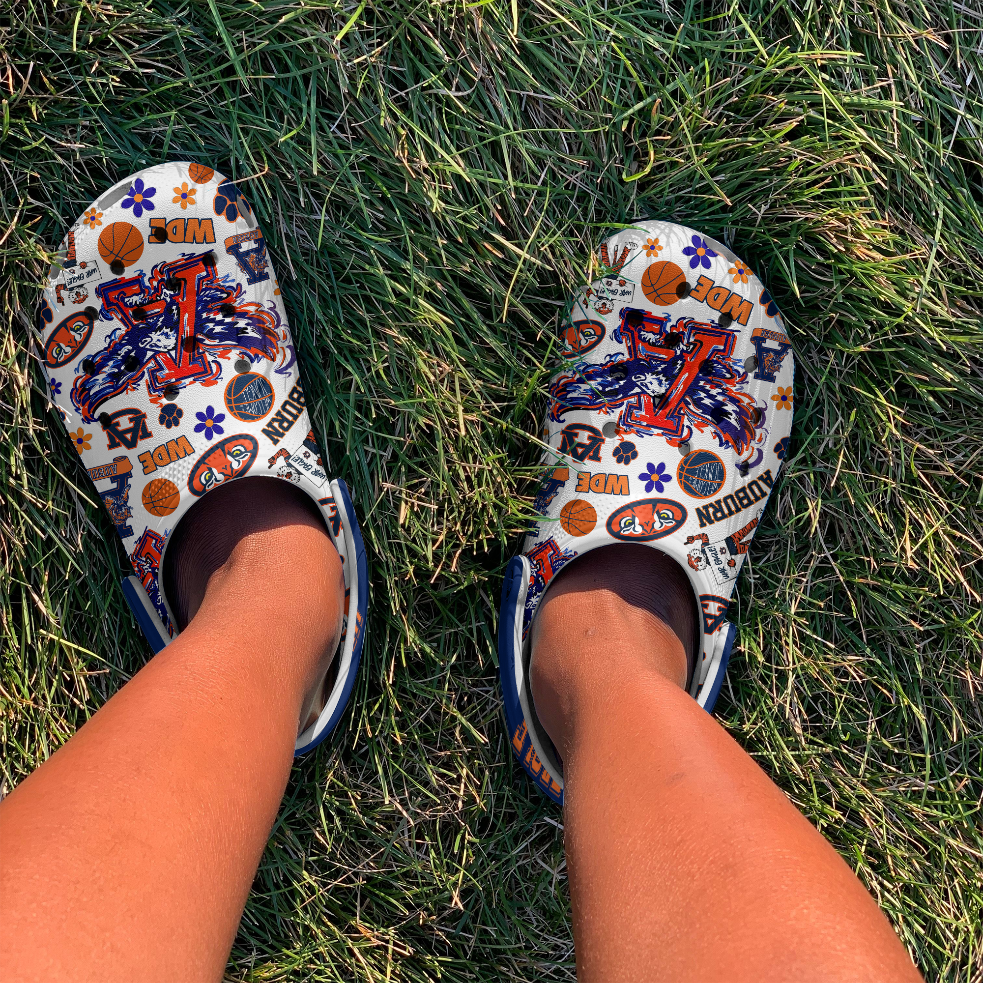 Merchidea War Damn Eagles NCAA Sport Crocs Crocband Clogs Shoes Comfortable For Men Women and Kids