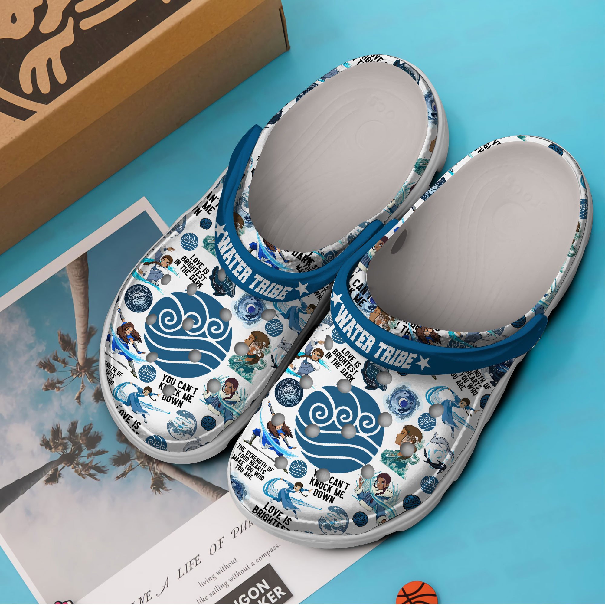 Merchidea Water Tribe Avatar TV Series Crocs Crocband Clogs Shoes Comfortable For Men Women and Kids