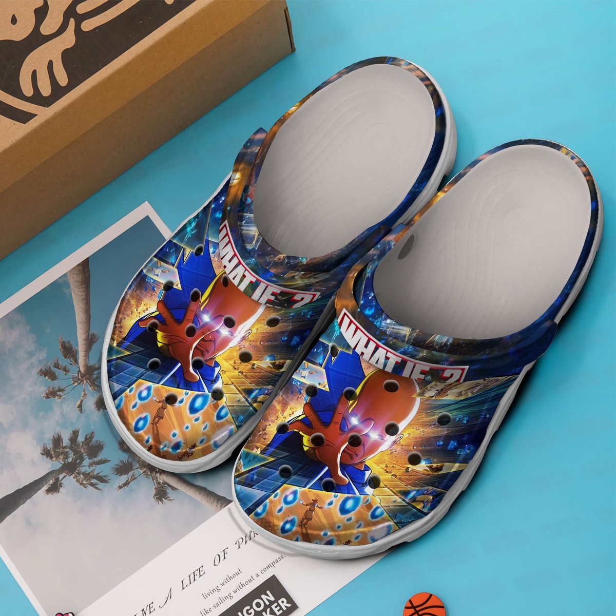 Merchidea What If Movie Crocs Crocband Clogs Shoes Comfortable For Men Women and Kids