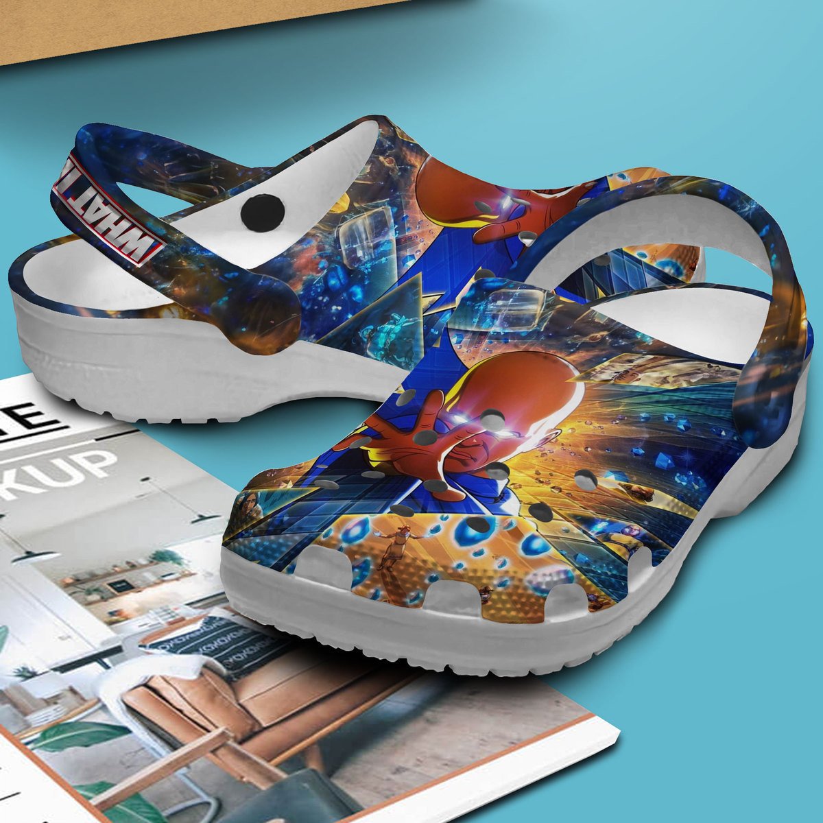 Merchidea What If? TV series Crocs Crocband Clogs Shoes Comfortable For Men Women and Kids