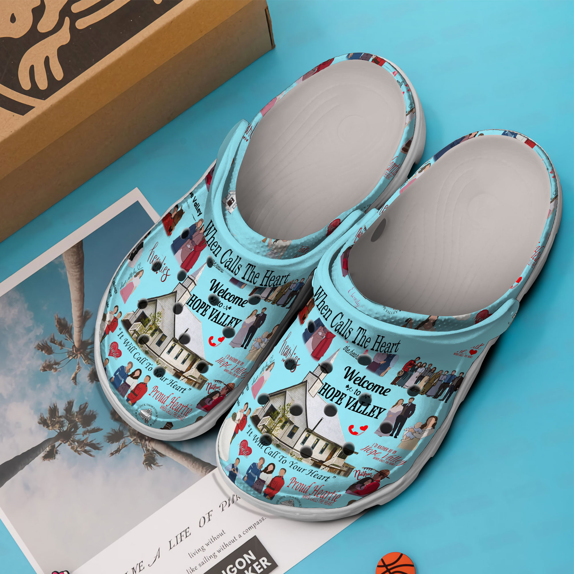 Merchidea When Calls the Heart TV Series Crocs Crocband Clogs Shoes Comfortable For Men Women and Kids