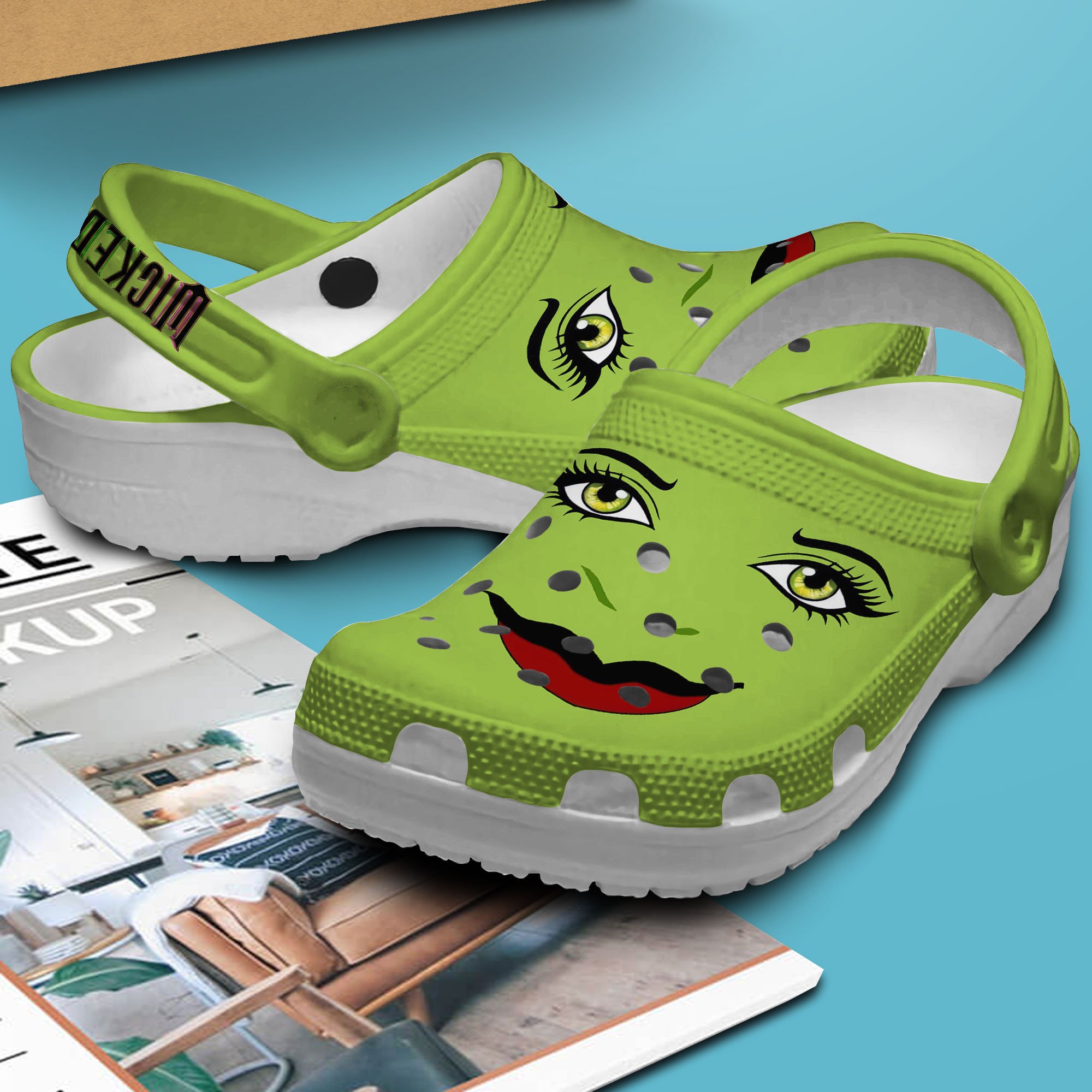 Merchidea Wicked Movie Crocs Crocband Clogs Shoes Comfortable For Men Women and Kids