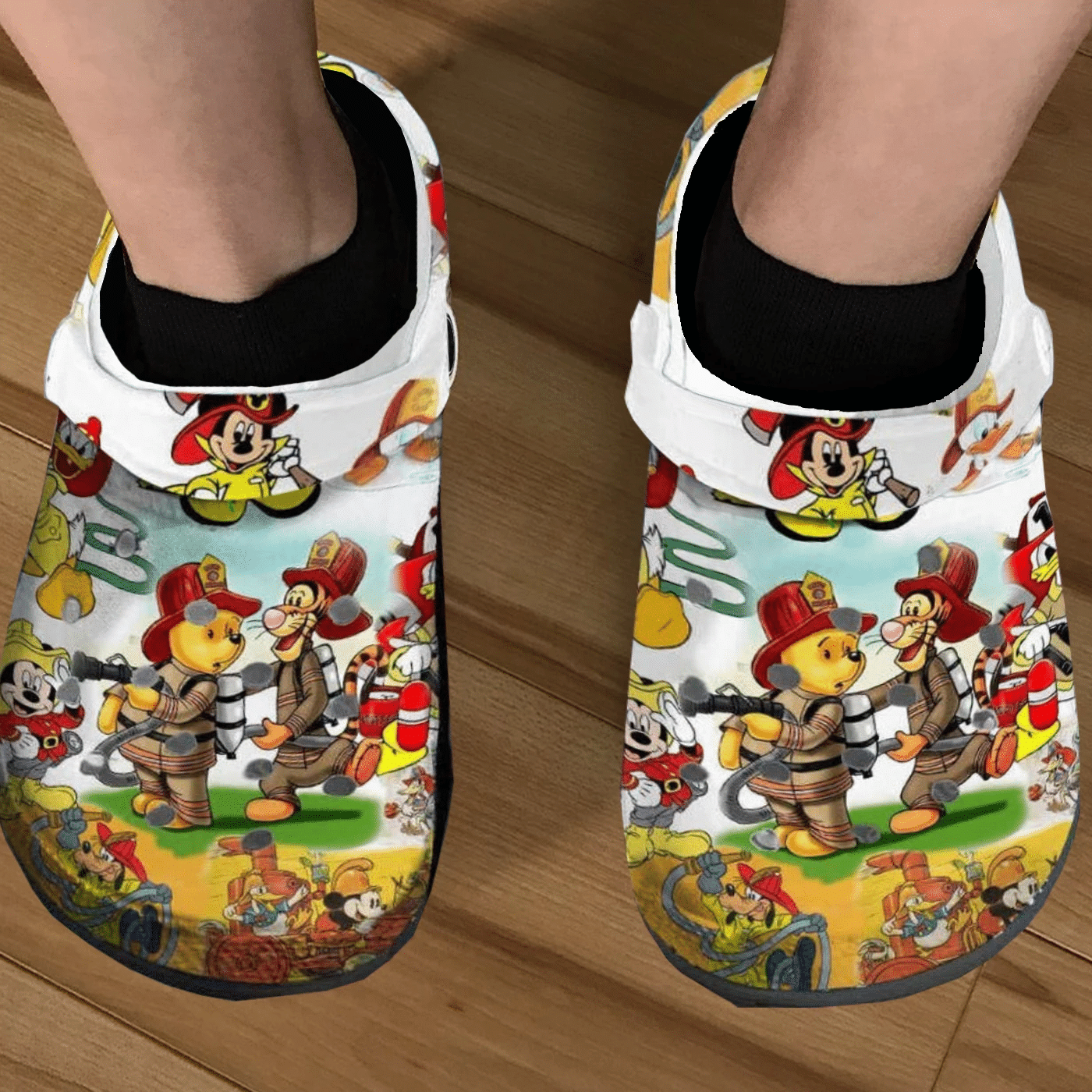 Merchidea Winnie The Pooh Crocs Clog Shoes