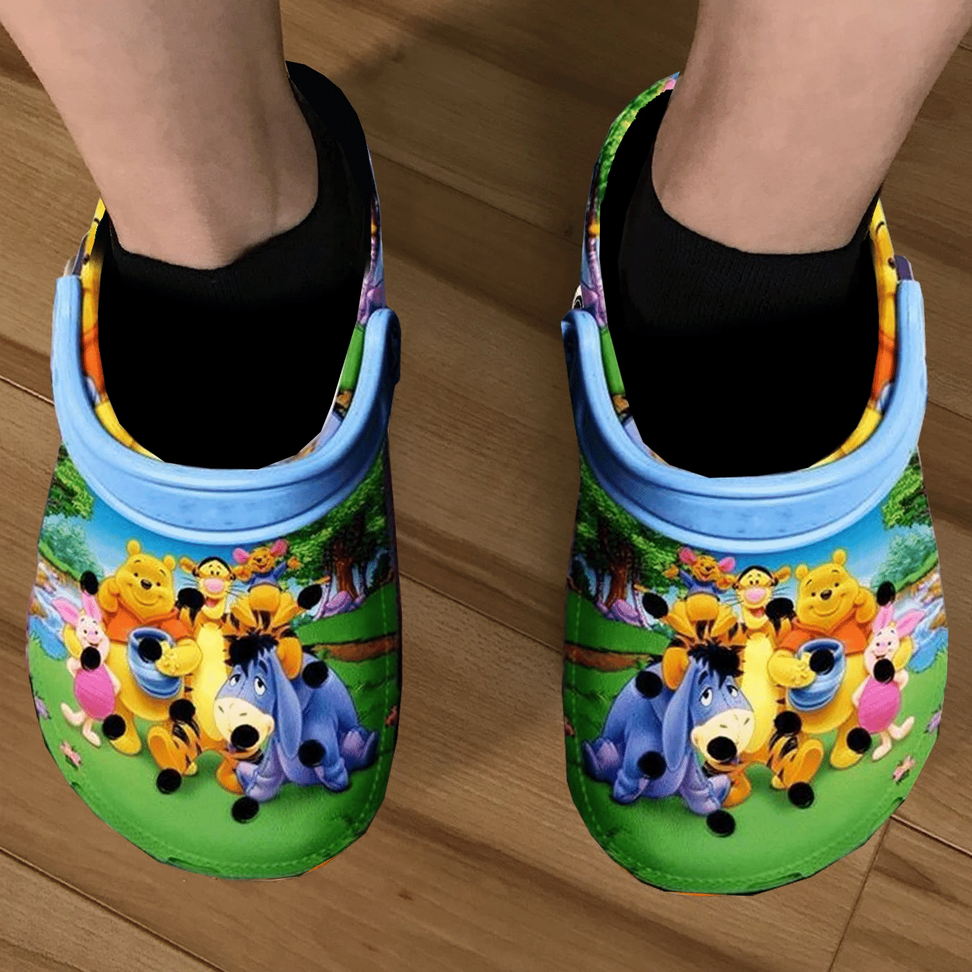 Merchidea Winnie The Pooh Crocs Clog Shoes