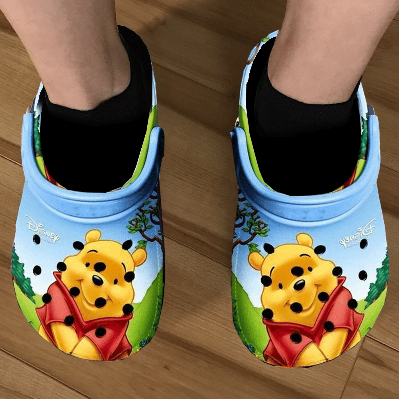 Merchidea Winnie The Pooh Crocs Clog Shoes
