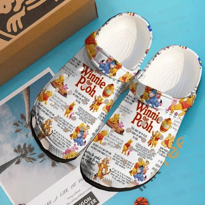 Merchidea Winnie The Pooh Crocs Clog Shoes