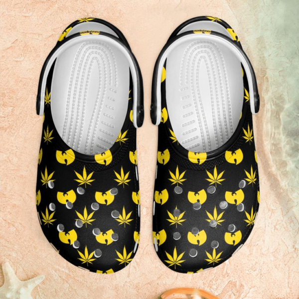 Merchidea Wu-Tang Clan Music Crocs Crocband Clogs Shoes Comfortable For Men Women and Kids