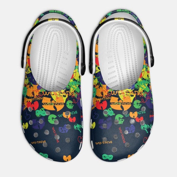 Merchidea Wu-Tang Clan Music Crocs Crocband Clogs Shoes Comfortable For Men Women and Kids