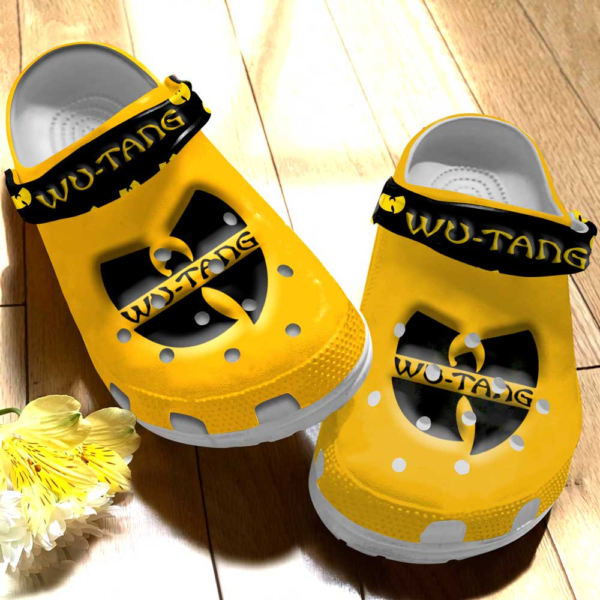 Merchidea Wu-Tang Clan Music Crocs Crocband Clogs Shoes Comfortable For Men Women and Kids