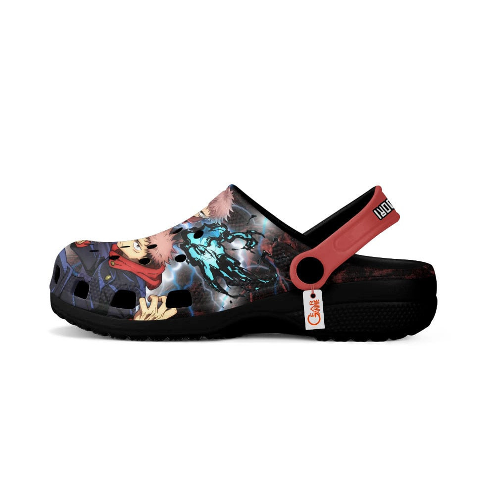 Merchidea Yuji Itadori Jujutsu Kaisen Anime Crocs Crocband Clogs Shoes Comfortable For Men Women and Kids