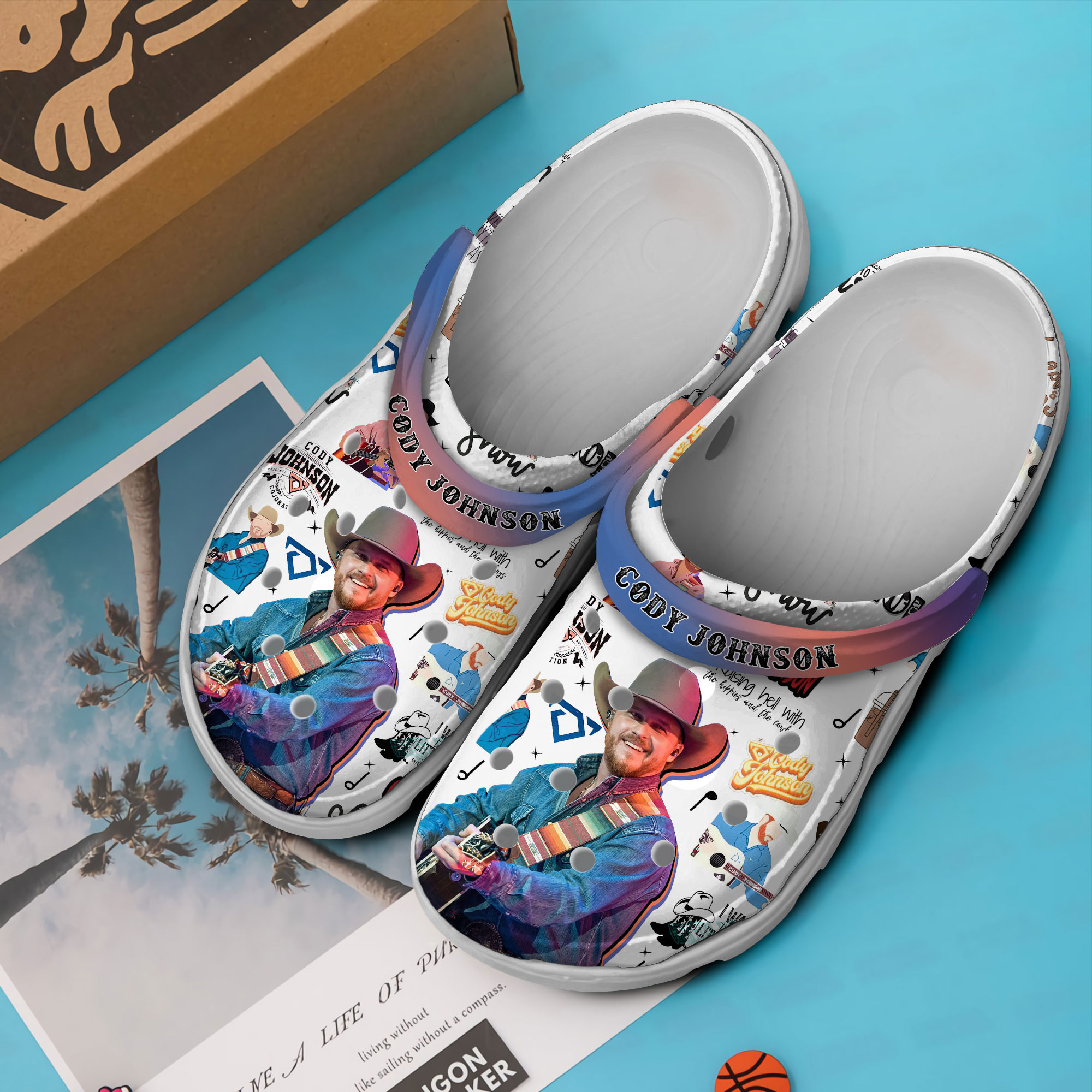 Premium Cody Johnson Music Crocs Crocband Clogs Shoes Comfortable For Men Women and Kids