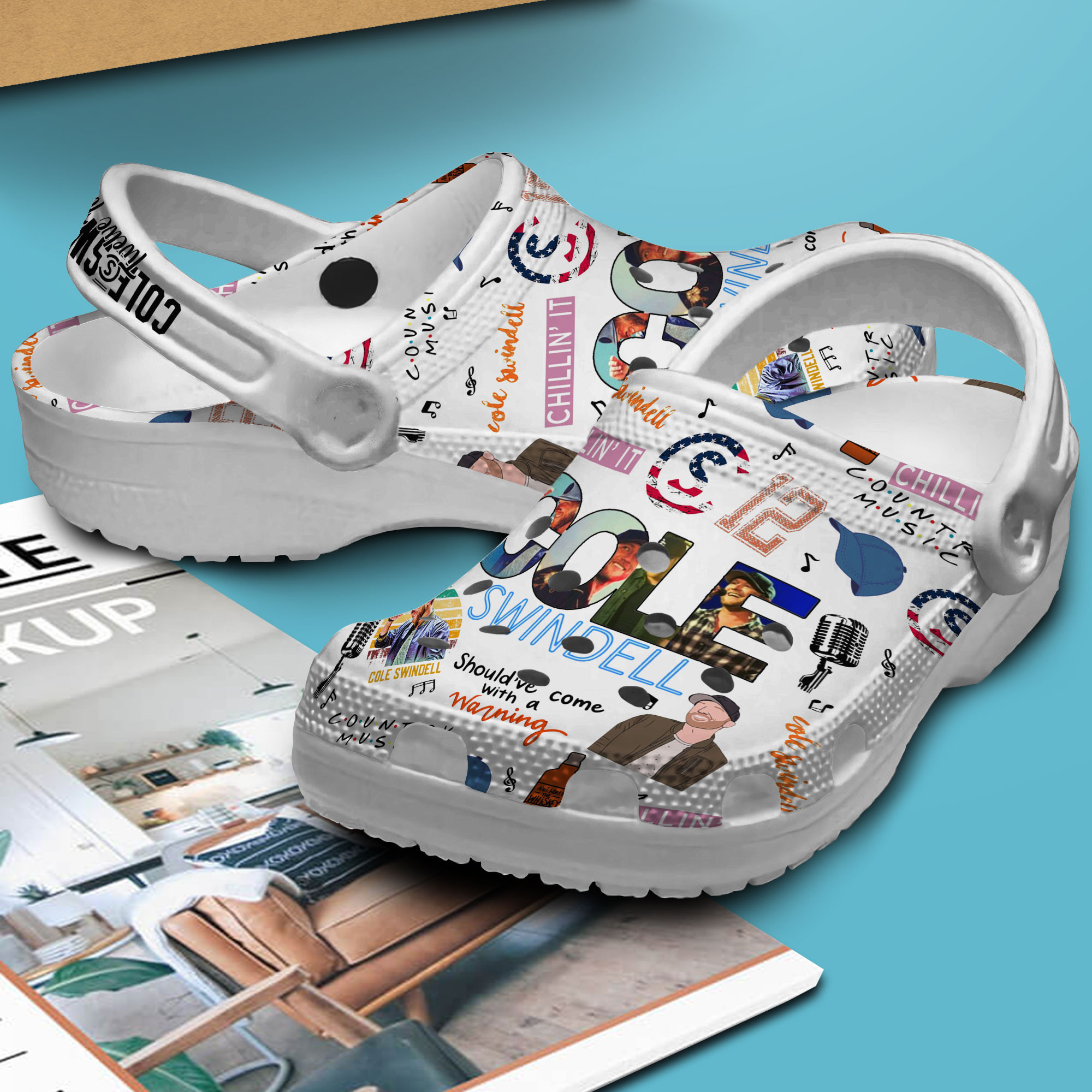 Premium Cole Swindell Music Crocs Crocband Clogs Shoes Comfortable For Men Women and Kids