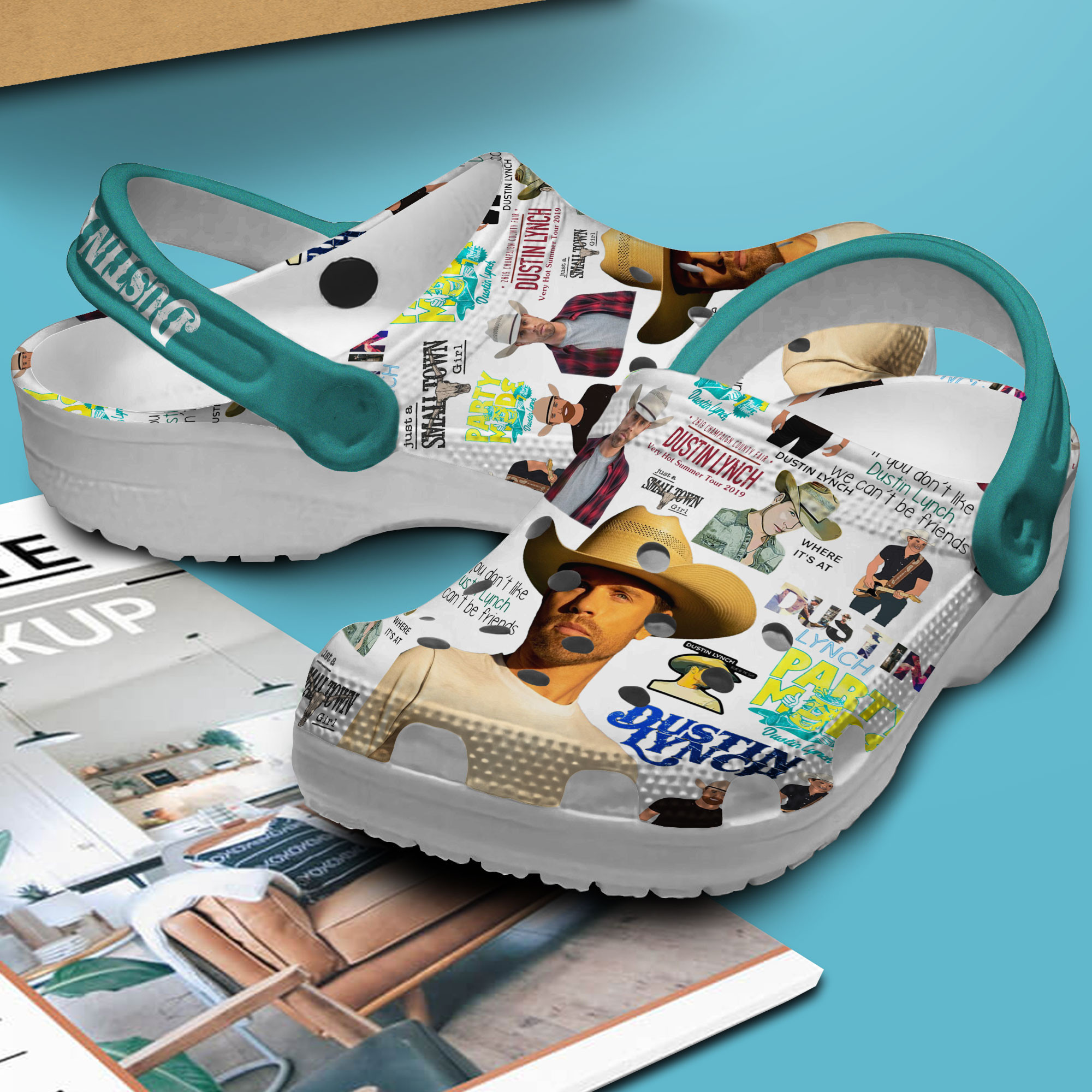 Premium Dustin Lynch Music Crocs Crocband Clogs Shoes Comfortable For Men Women and Kids