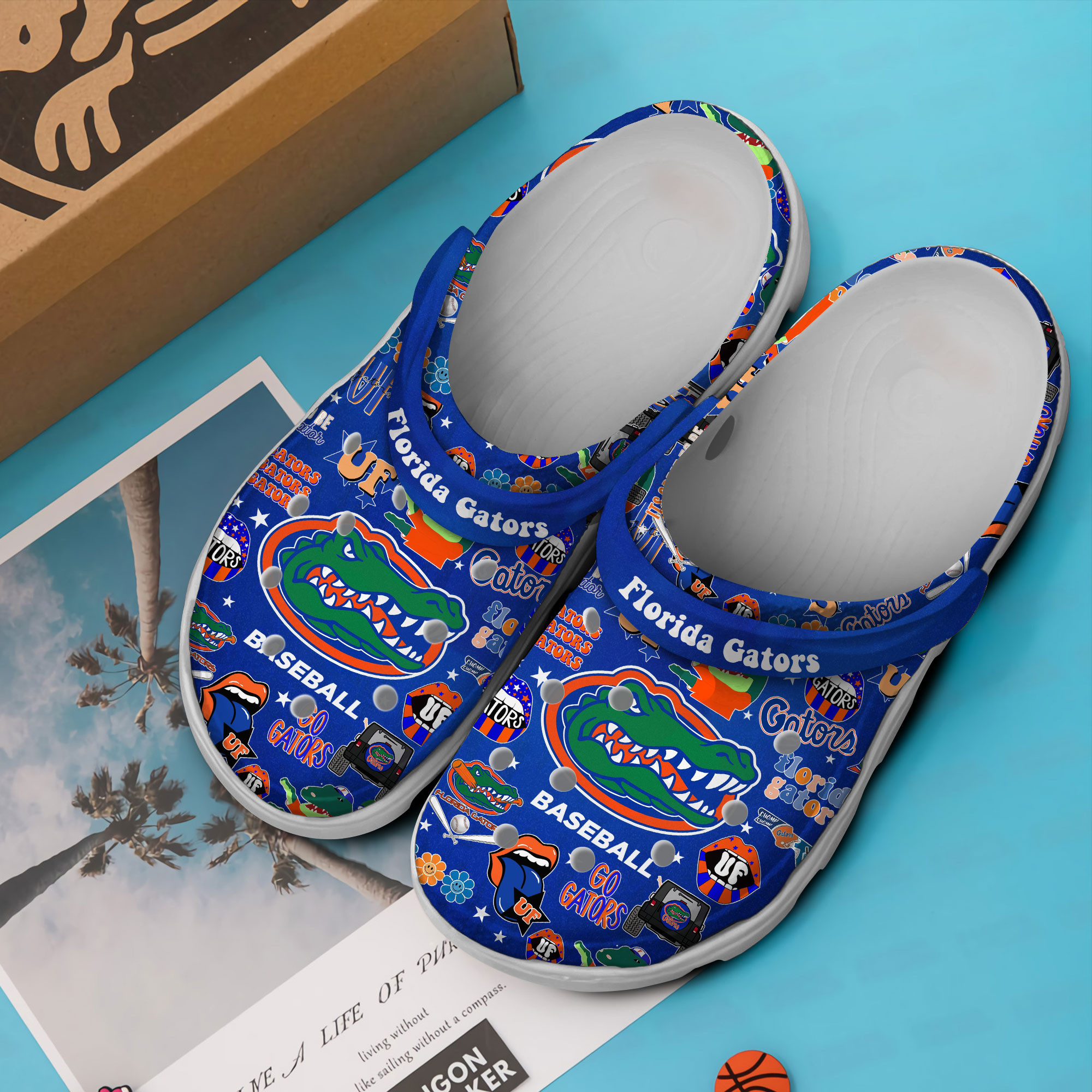 Premium Florida Gators NCAA Sport Crocs Crocband Clogs Shoes Comfortable For Men Women and Kids