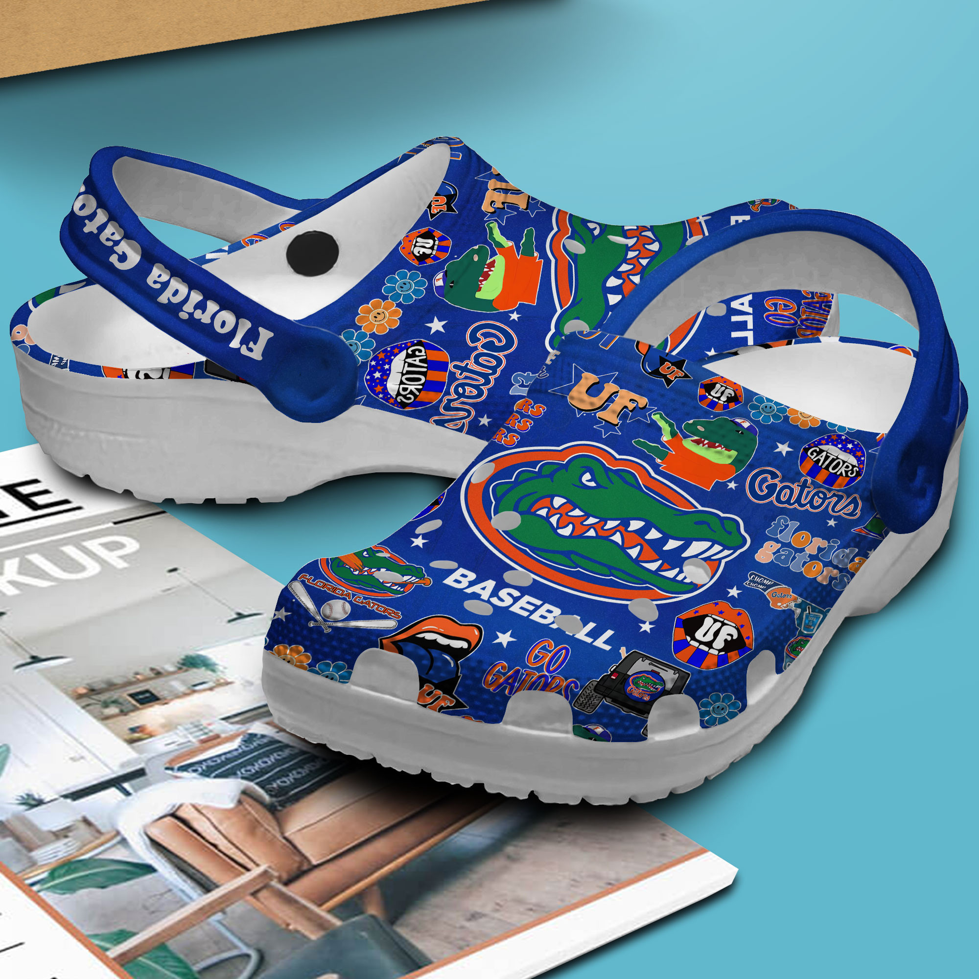 Premium Florida Gators NCAA Sport Crocs Crocband Clogs Shoes Comfortable For Men Women and Kids