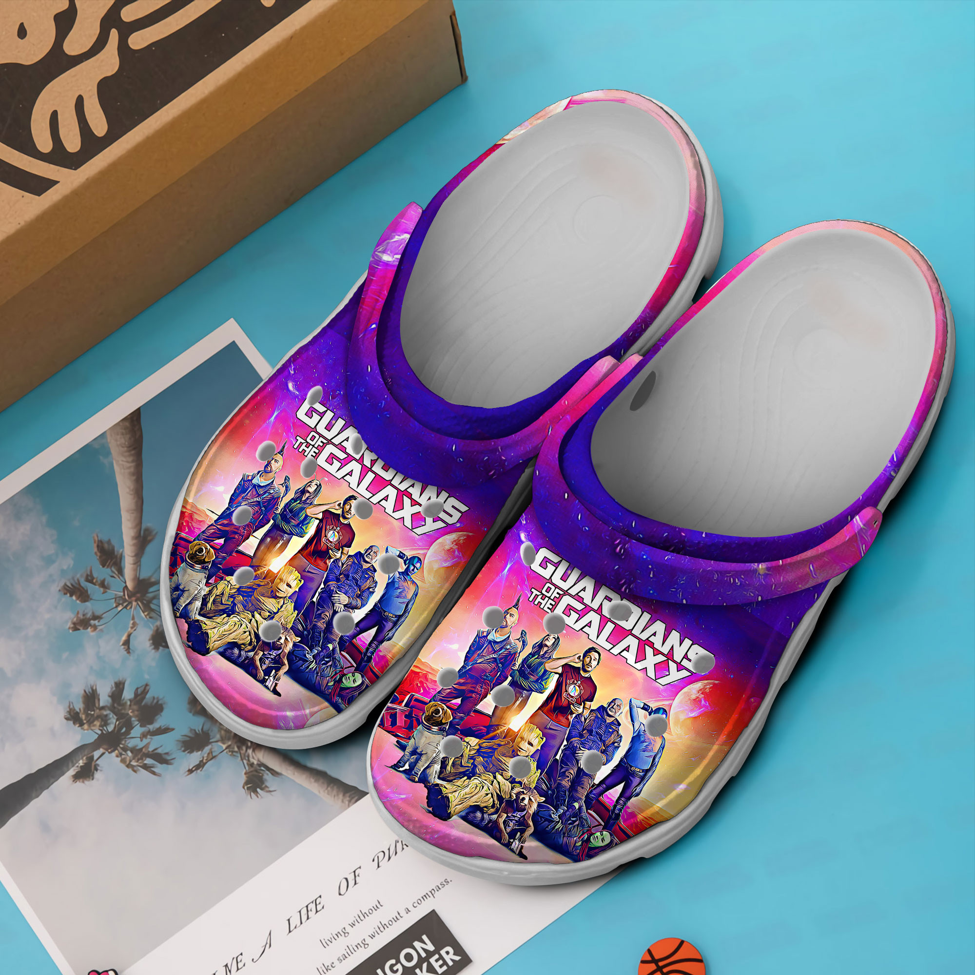 Premium Guardians Of The Galaxy Movie Crocs Crocband Clogs Shoes Comfortable For Men Women and Kids