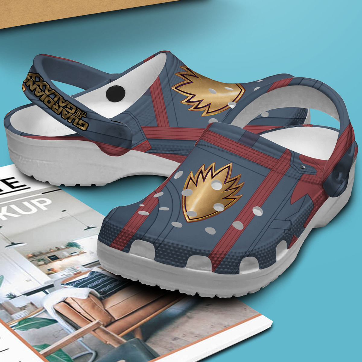 Premium Guardians Of The Galaxy Movie Crocs Crocband Clogs Shoes Comfortable For Men Women and Kids