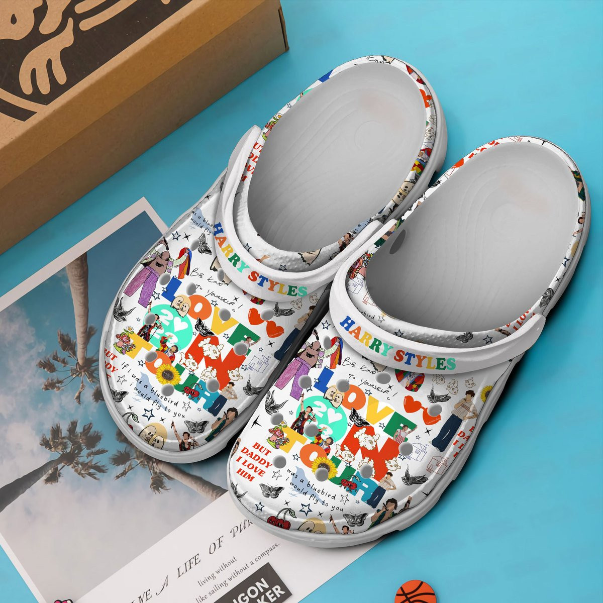 Premium Harry Style Music Crocs Crocband Clogs Shoes Comfortable For Men Women and Kids