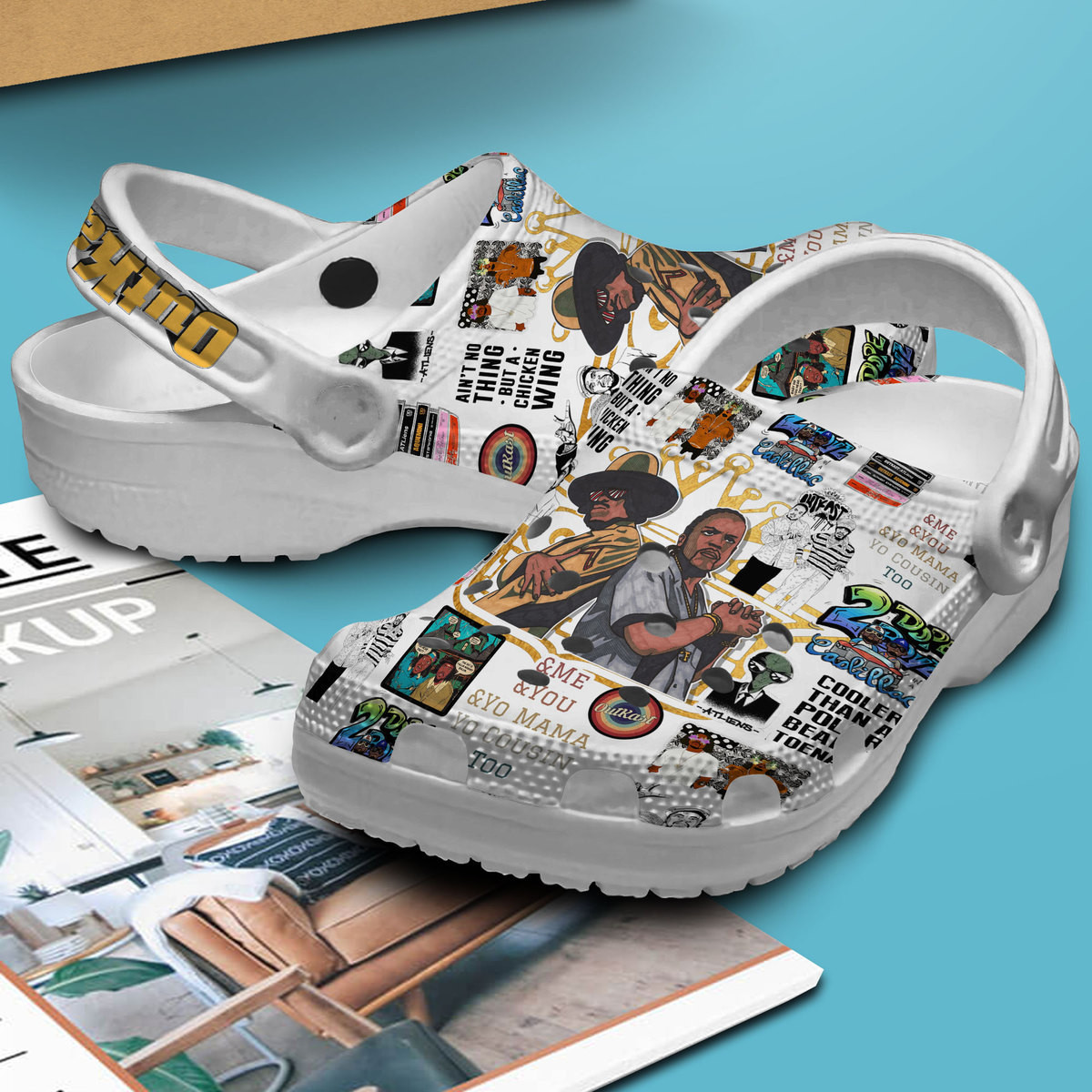 Premium Outkast Music Crocs Crocband Clogs Shoes Comfortable For Men Women and Kids