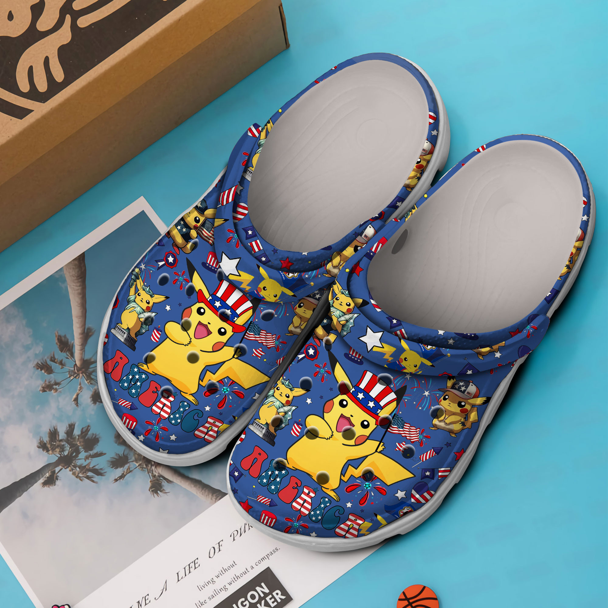 Premium Pokemon Cartoon Crocs Crocband Clogs Shoes Comfortable For Men Women and Kids