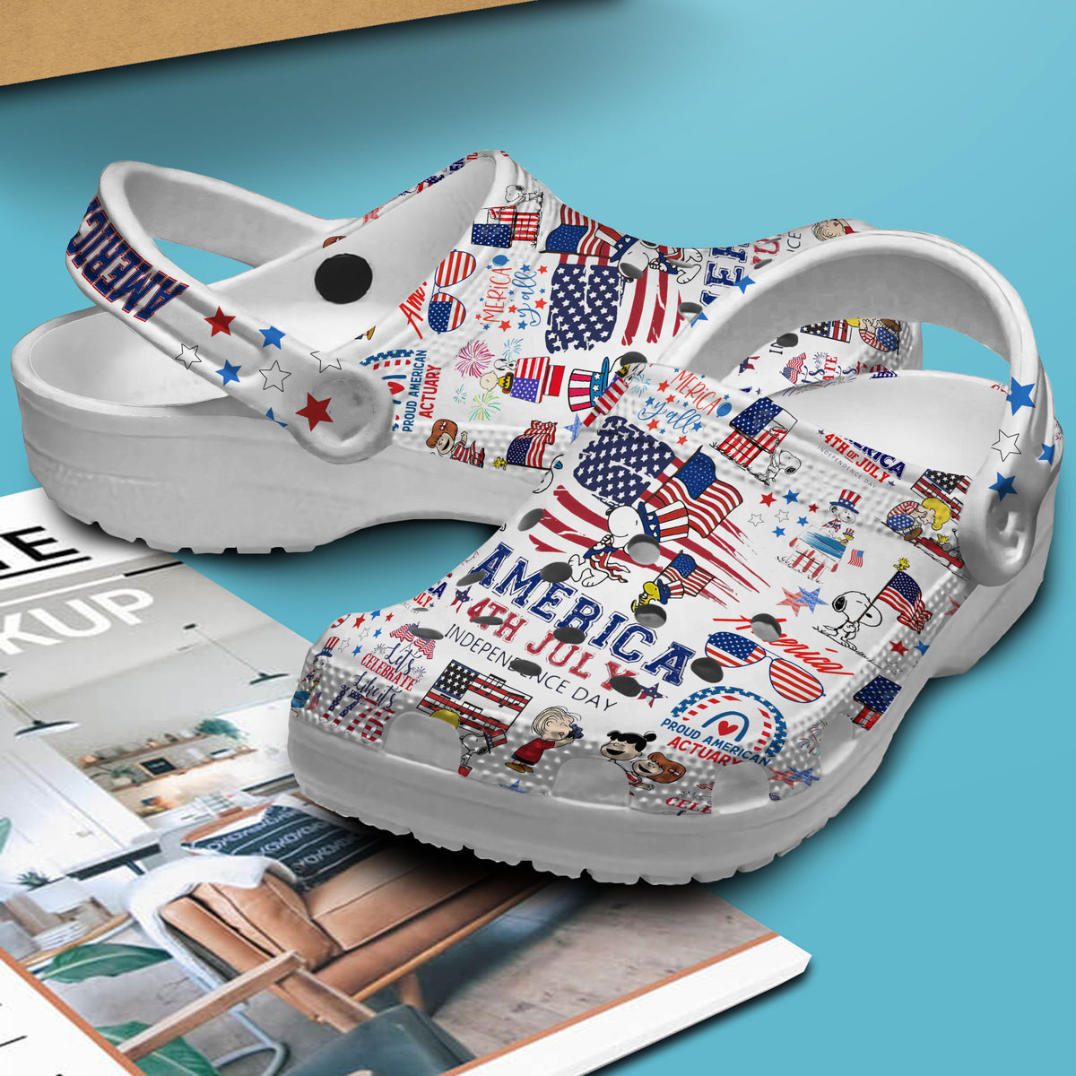 Premium Snoopy Cartoon Comic Crocs Crocband Clogs Shoes Comfortable For Men Women and Kids