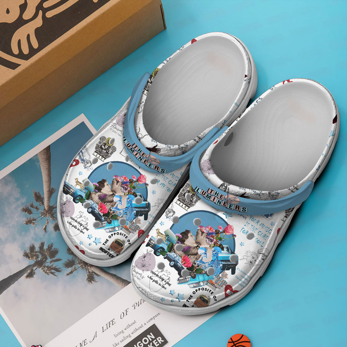 Premium The Lumineers Music Crocs Crocband Clogs Shoes Comfortable For Men Women and Kids