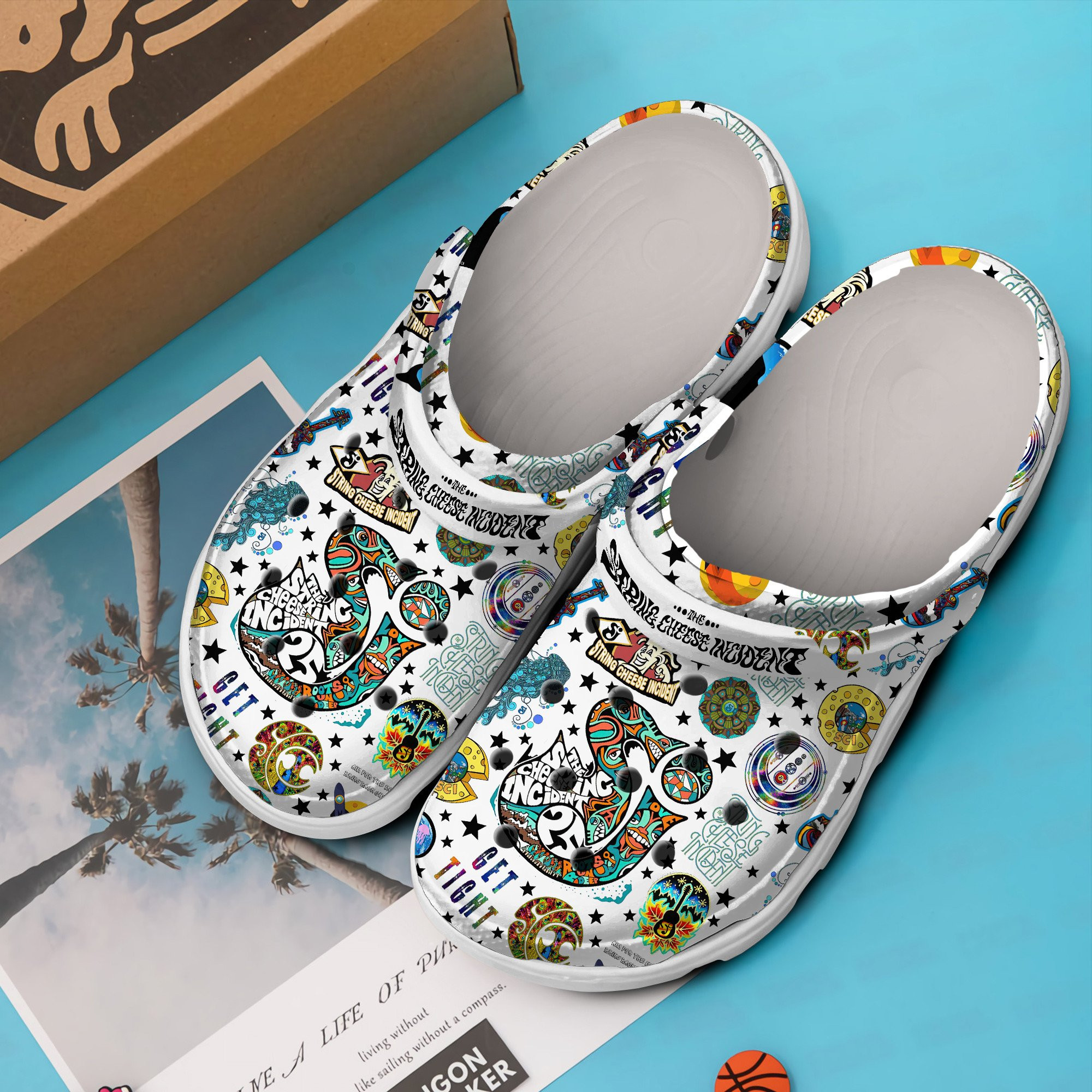 Premium The String Cheese Incident Music Crocs Crocband Clogs Shoes Comfortable For Men Women and Kids