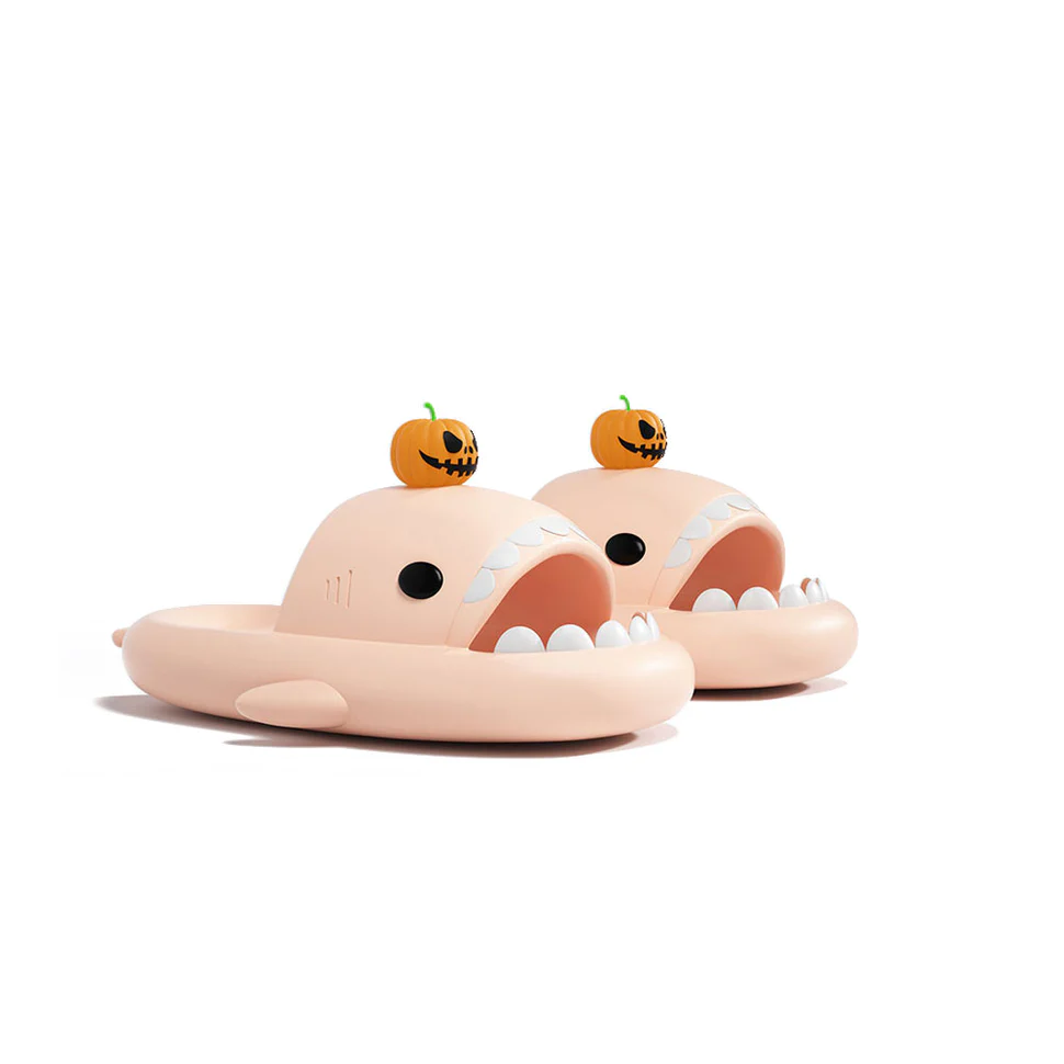 Shark Classic Slides - Pumpkin Slippers