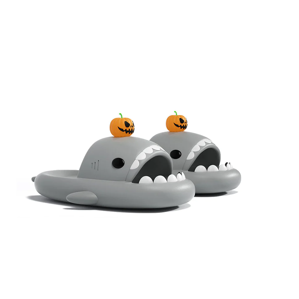 Shark Classic Slides - Pumpkin Slippers