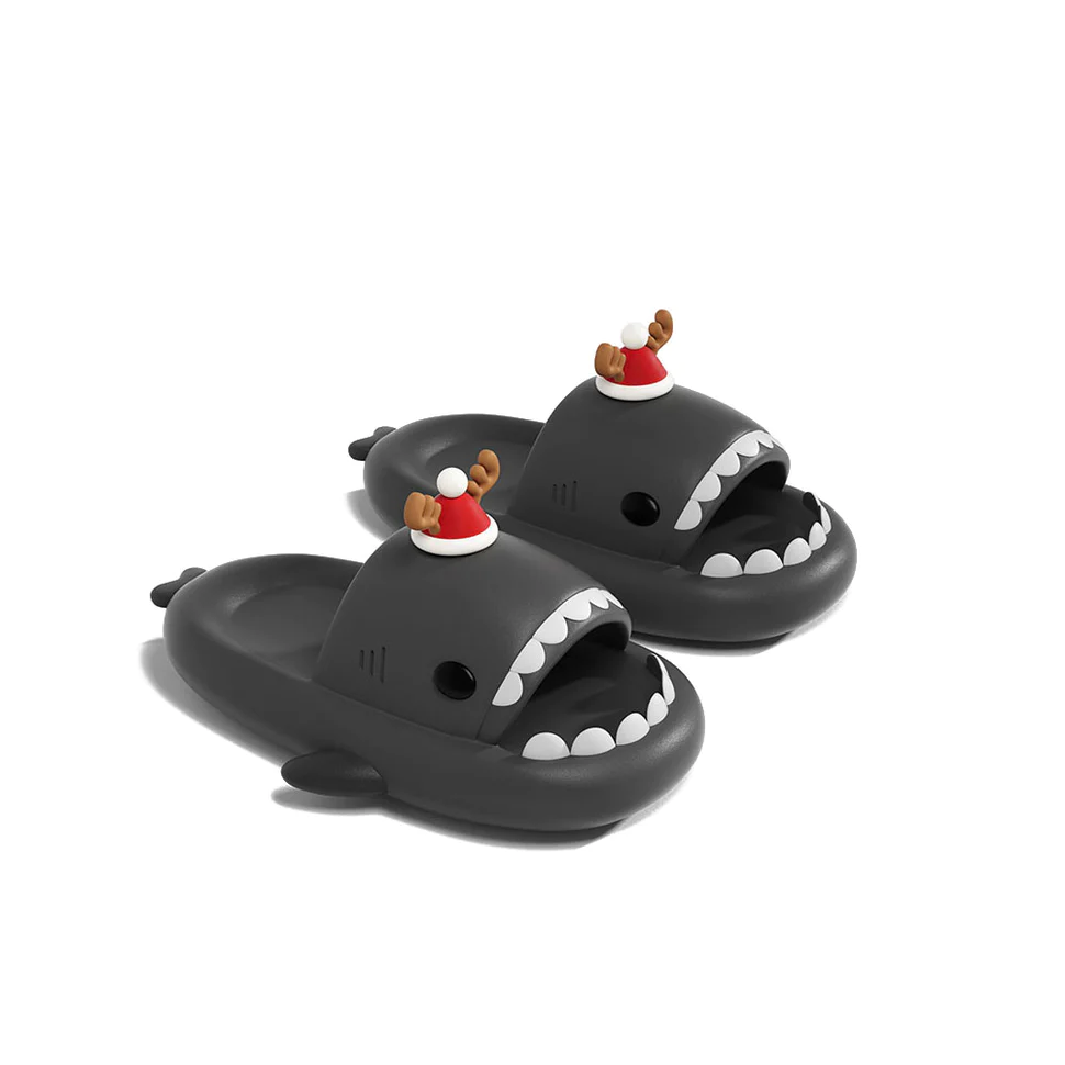 Shark Classic Slides - Reindeer Slippers