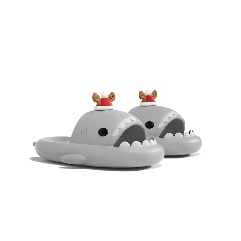 Shark Classic Slides - Reindeer Slippers