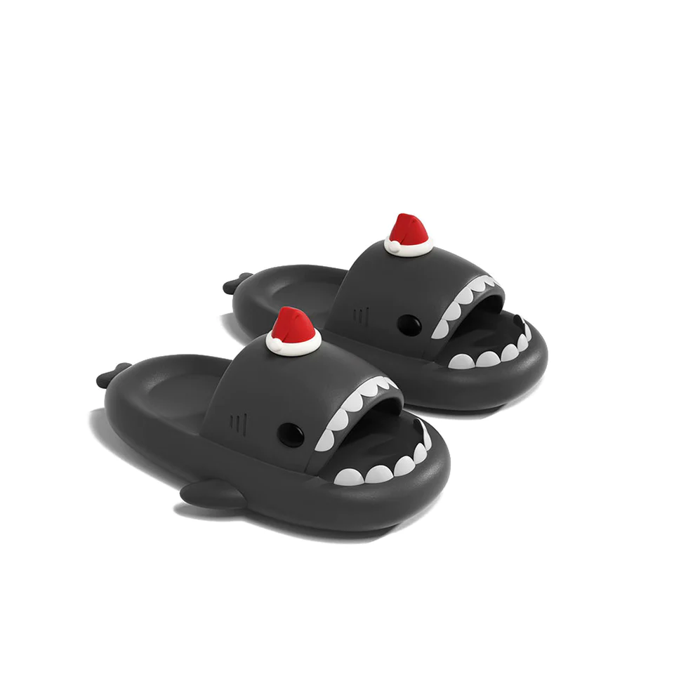 Shark Classic Slides - Santa Slippers