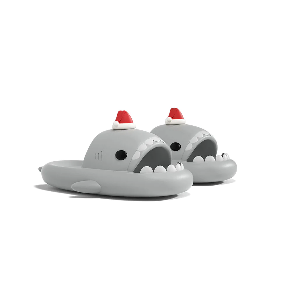 Shark Classic Slides - Santa Slippers