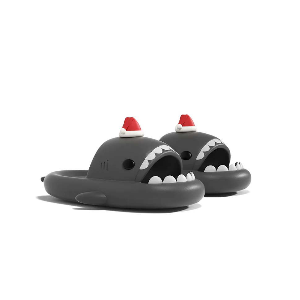 Shark Classic Slides - Santa Slippers