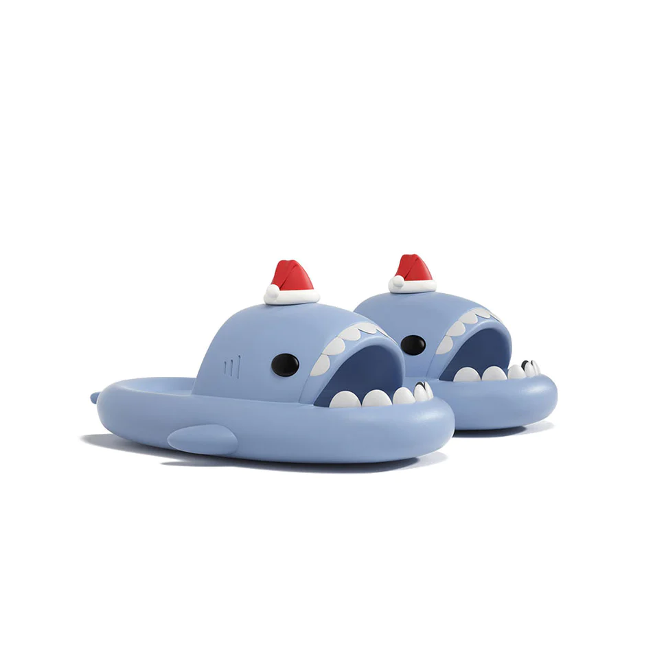 Shark Classic Slides - Santa Slippers