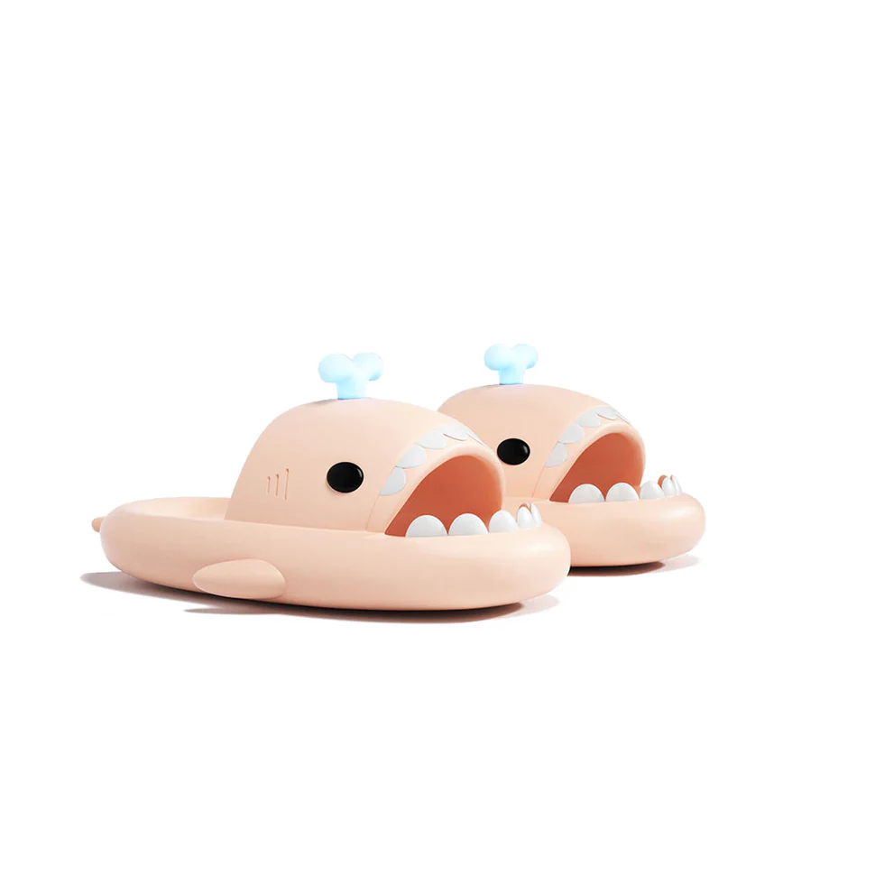 Shark Classic Slides - Whale Spouting Slippers