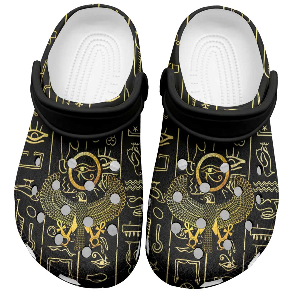 Merchidea Ancient Egyptian Crocs Crocband Clogs Shoes Comfortable For Men Women and Kids
