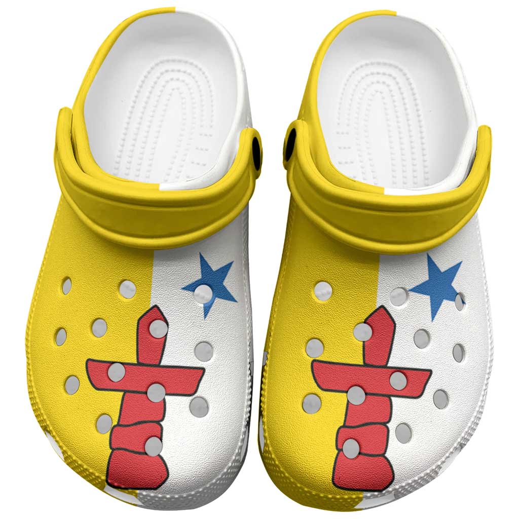 Merchidea Canada Nunavut Crocs Crocband Clogs Shoes Comfortable For Men Women and Kids