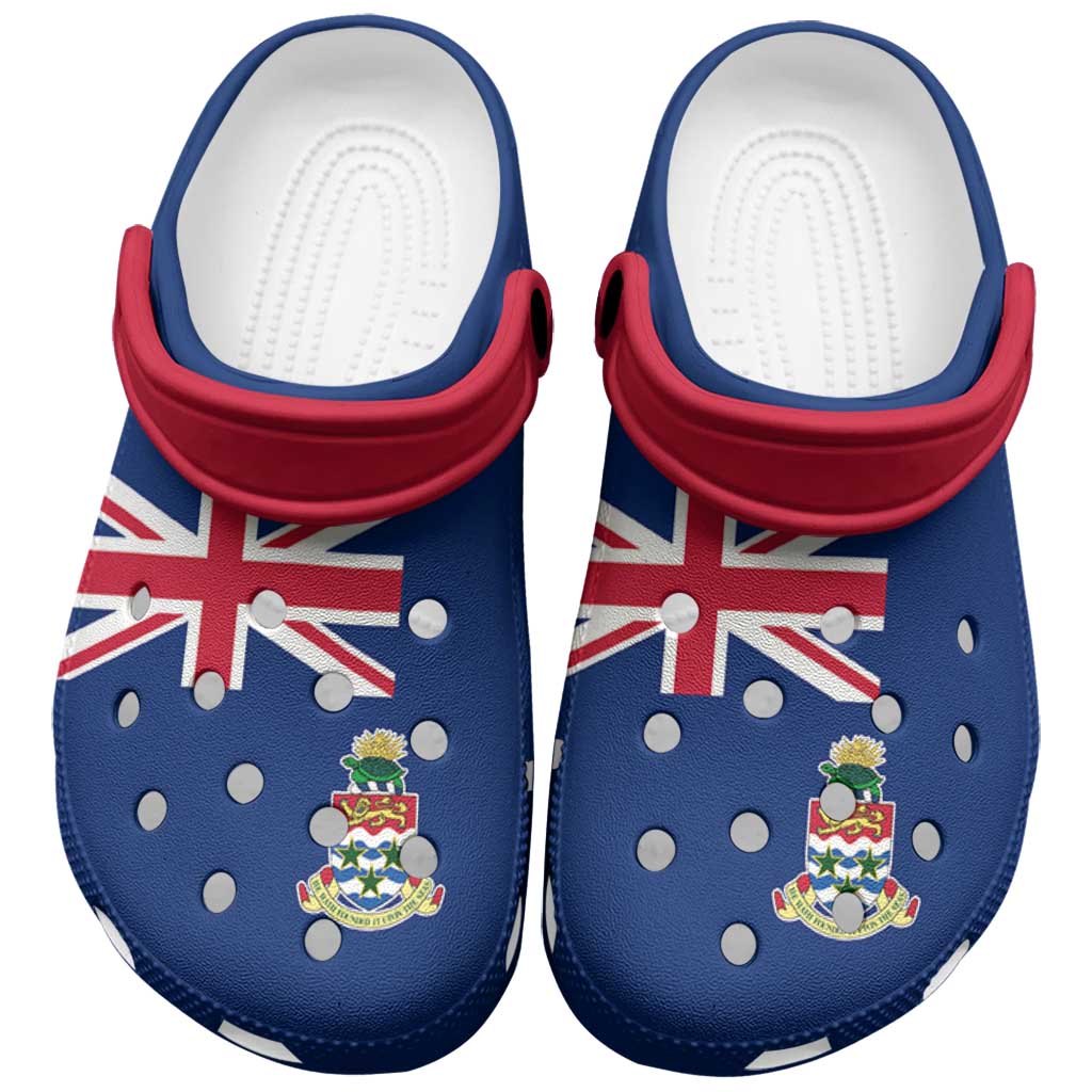 Merchidea Cayman Islands Flag Crocs Crocband Clogs Shoes Comfortable For Men Women and Kids