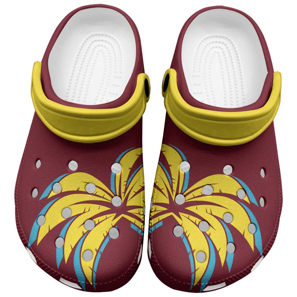 Merchidea Cricket 2026 West Indies Crocs Crocband Clogs Shoes Comfortable For Men Women and Kids