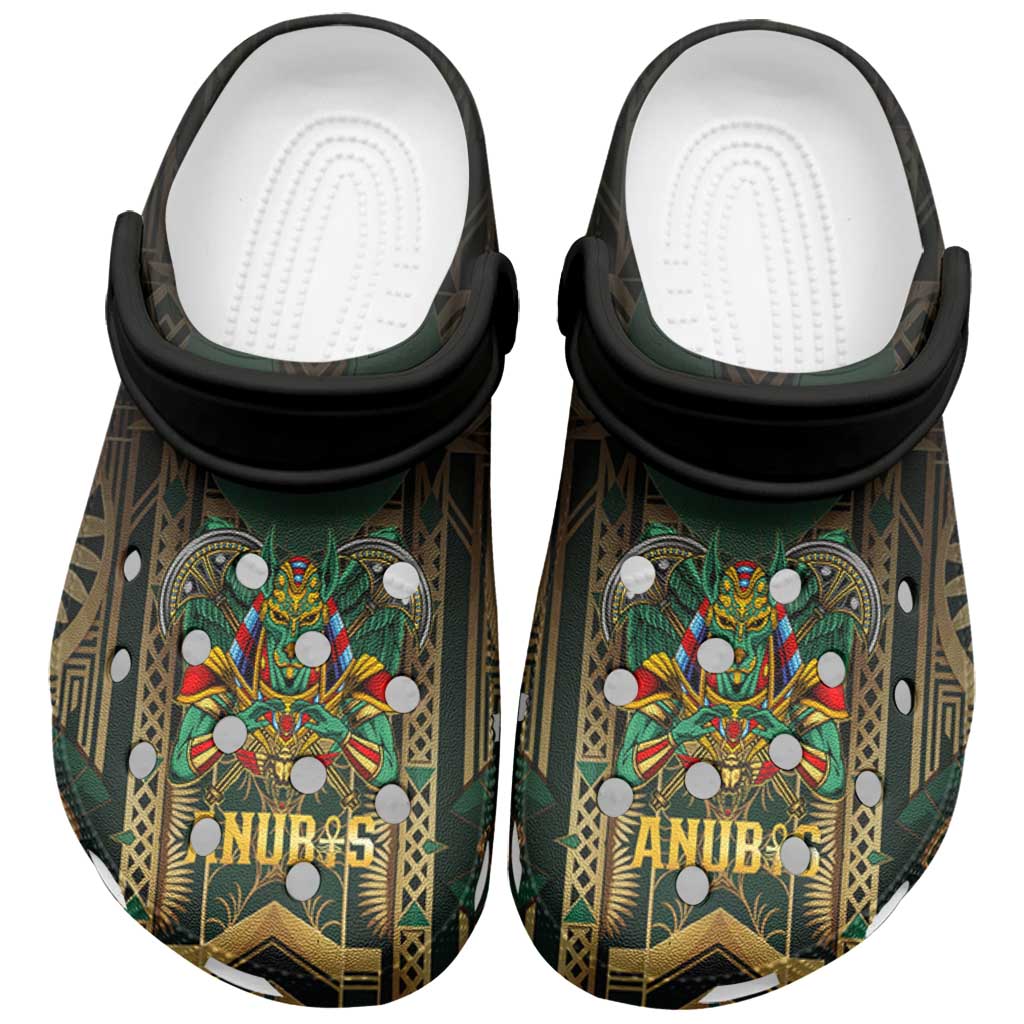 Merchidea Egypt Anubis Crocs Crocband Clogs Shoes Comfortable For Men Women and Kids
