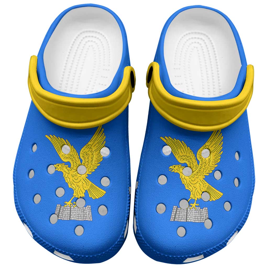 Merchidea Friuli-Venezia Giulia Italy Flag Crocs Crocband Clogs Shoes Comfortable For Men Women and Kids