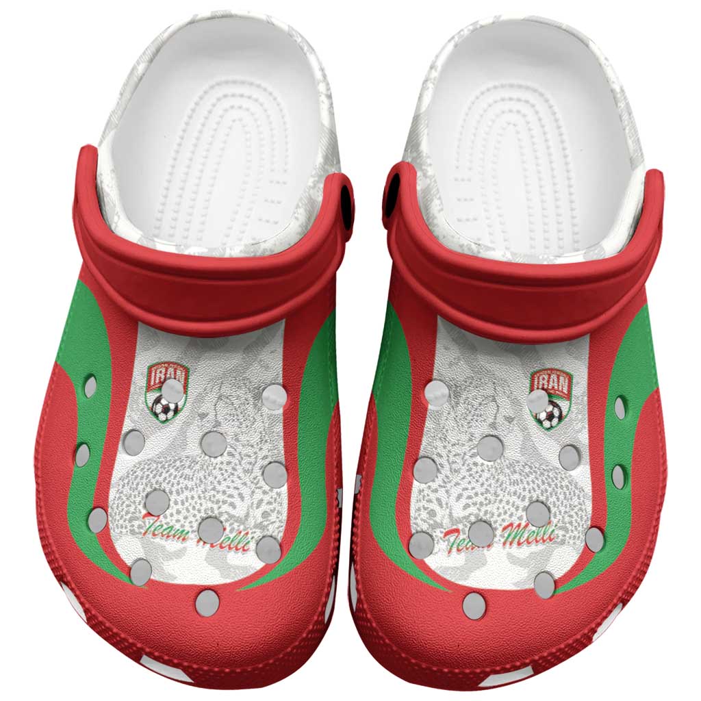 Merchidea Iran Football Crocs Crocband Clogs Shoes Comfortable For Men Women and Kids