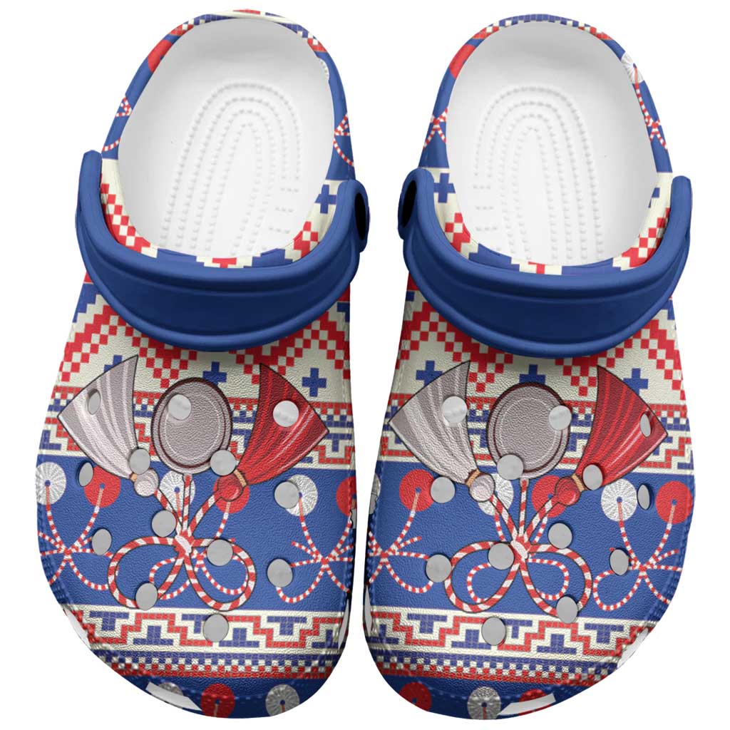 Merchidea Moldova Christmas Crocs Crocband Clogs Shoes Comfortable For Men Women and Kids