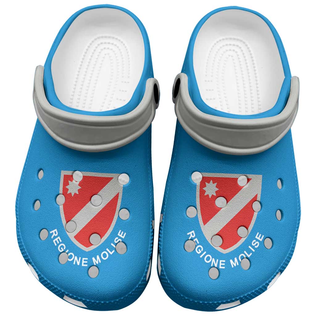 Merchidea Molise Italy Flag Crocs Crocband Clogs Shoes Comfortable For Men Women and Kids