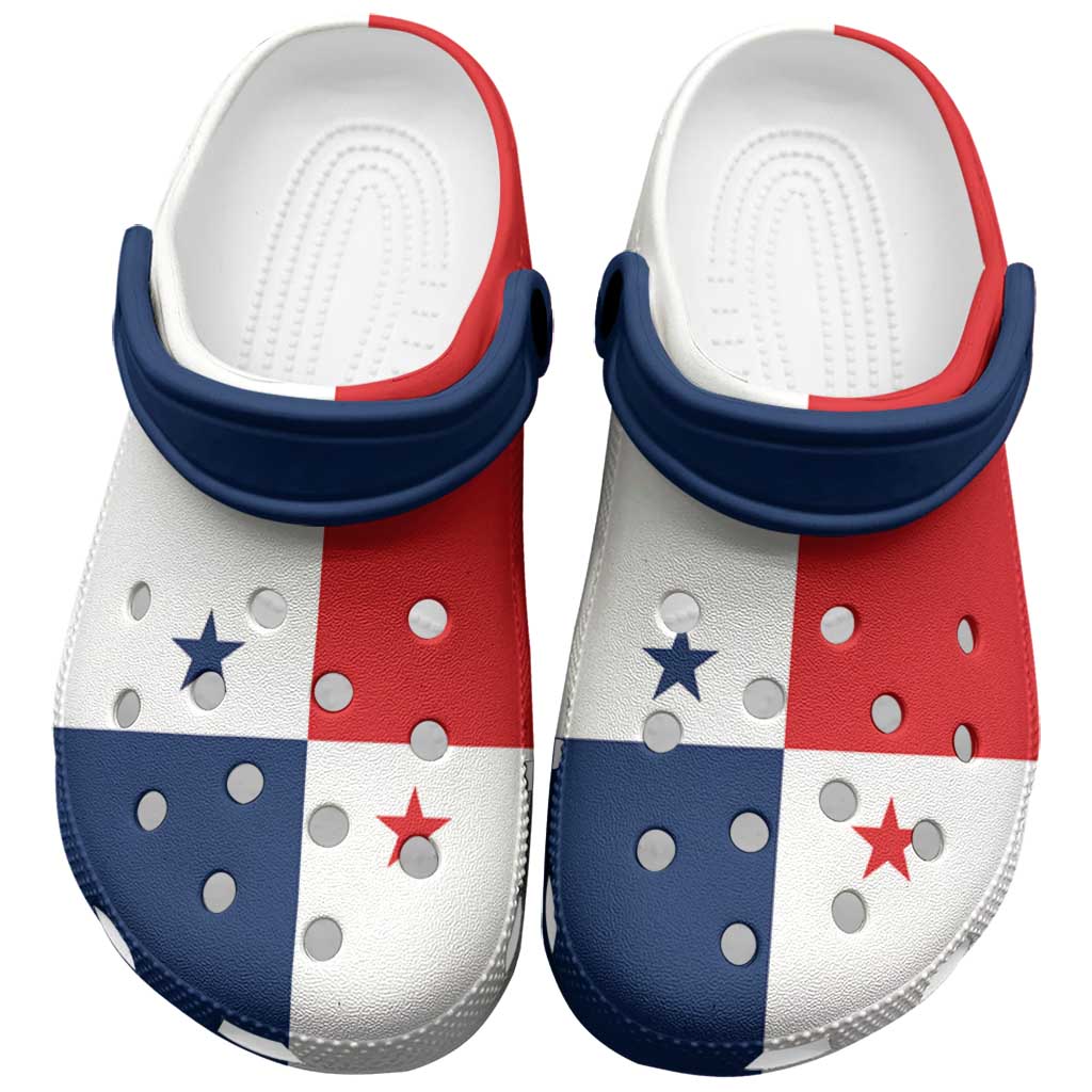 Merchidea Panama Flag Crocs Crocband Clogs Shoes Comfortable For Men Women and Kids