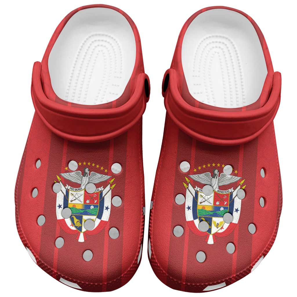 Merchidea Panama Football 2026 Crocs Crocband Clogs Shoes Comfortable For Men Women and Kids